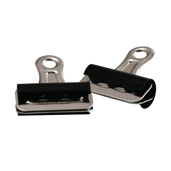 Q-Connect 32mm Black Grip Clip Pk10