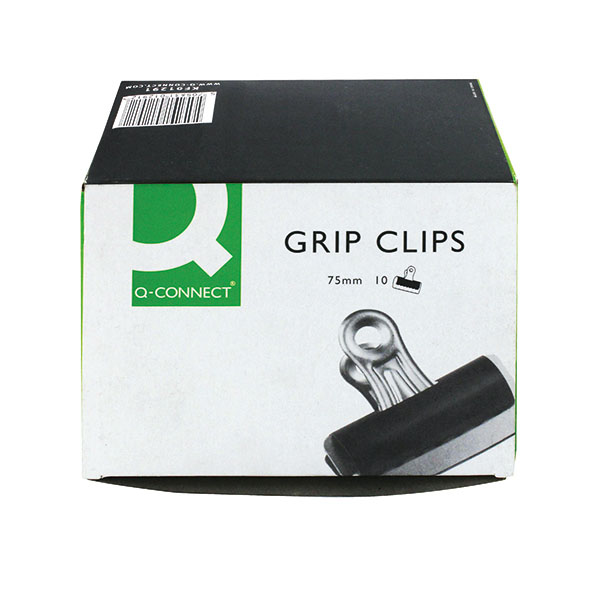 Q-Connect Grip Clip 75Mm Pk10
