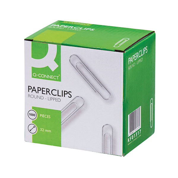 Q-Connect Pclip Lipped Box 1000