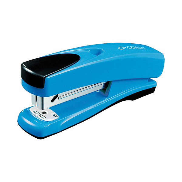 Q-Connect Blue Half Strip Stapler