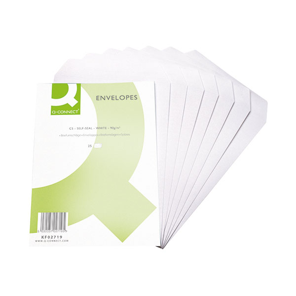 Q-Connect Envelope C5 90gsm White