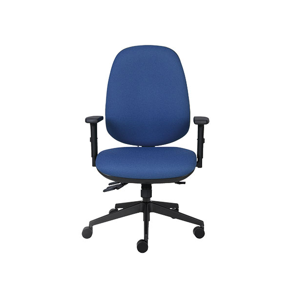 Cappela Rise Hbk Posture Chair Blue