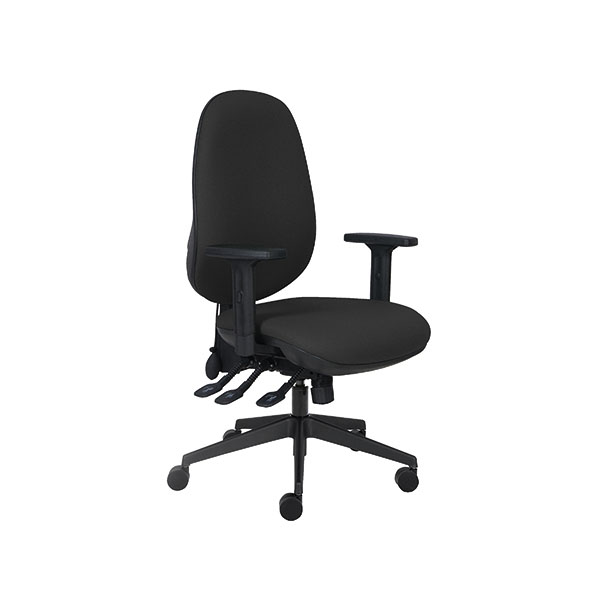 Cappela Rise Hbk Posture Chair Black