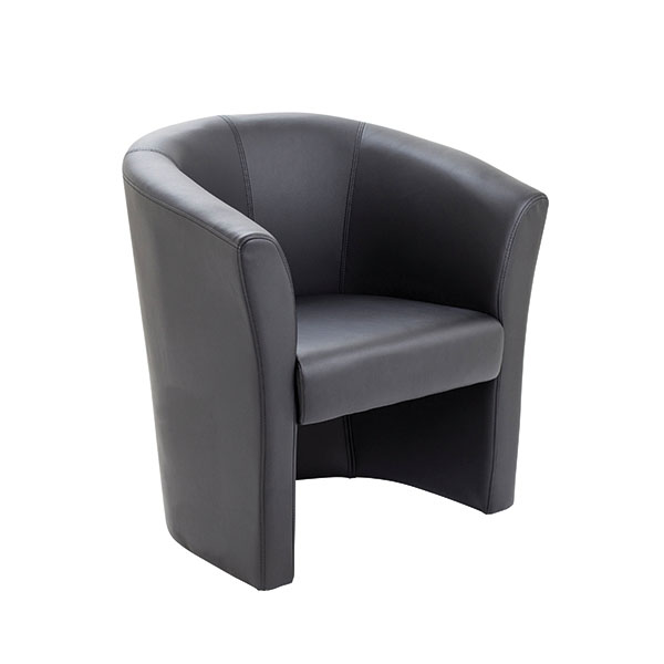 Avior Tub Chair 735x615x770 Black