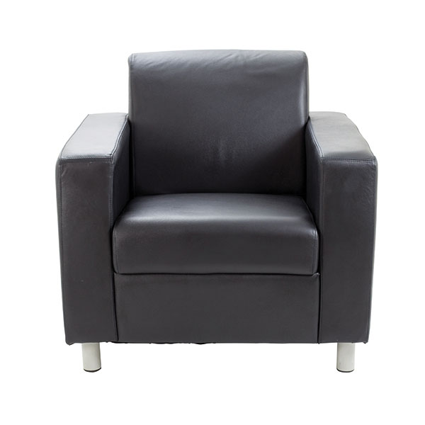 Avior Exec Rcpn Armchair Black