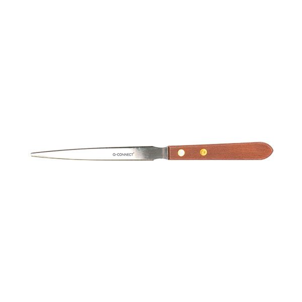 Q-Connect Letter Opener Wooden Hndle