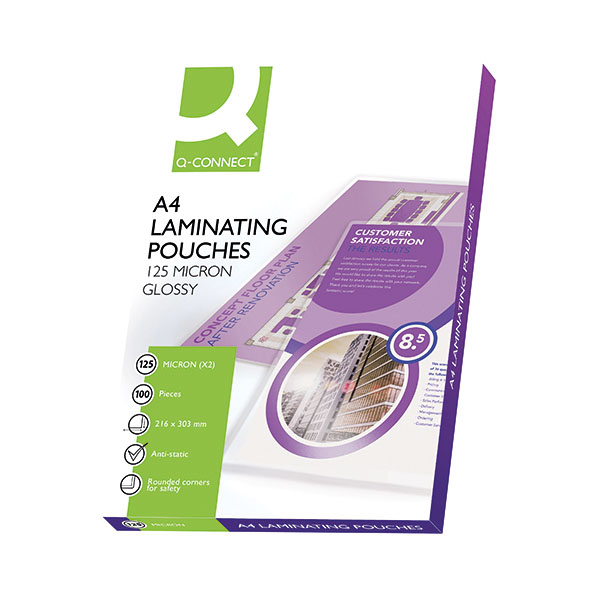 Q-Connect Laminating Pouches A4