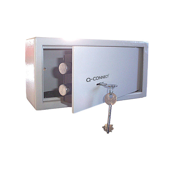 Q-Connect Key-Operated Safe 6L