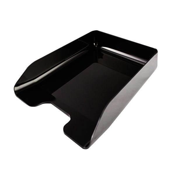 Q-Connect Executive Letter Tray Blk