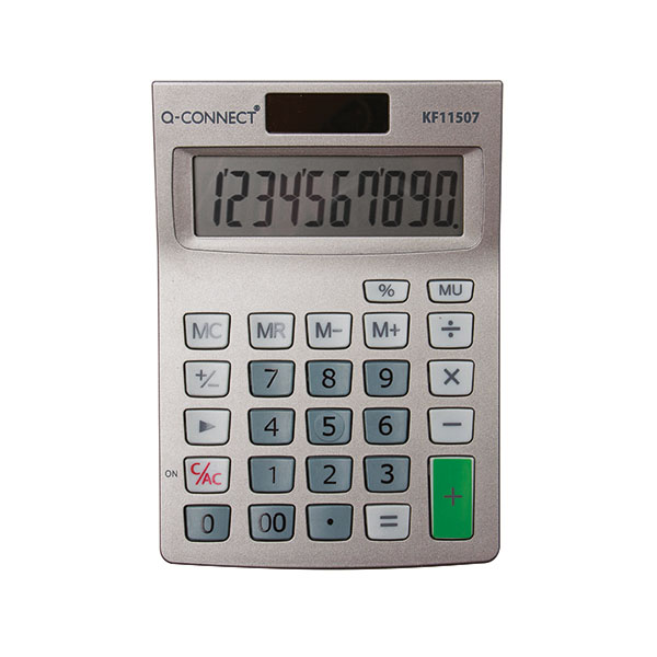 Q-Connect 10-Digit Calculator