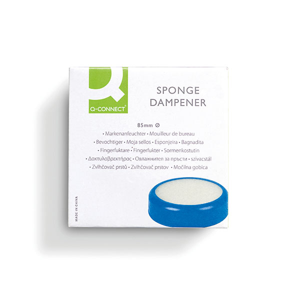 Q-Connect Sponge Dampener 85mm Blue