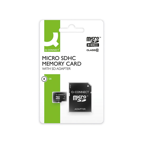 Q-Connect MicroSD Card 8GB Class 10