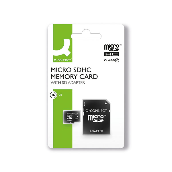 Q-Connect MicroSD Card 16GB Class 10