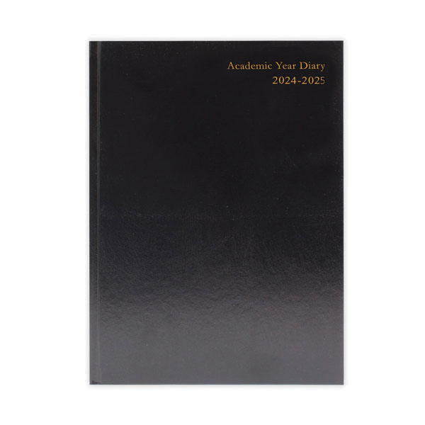 Academic Diary DPP A5 Black 2024-25