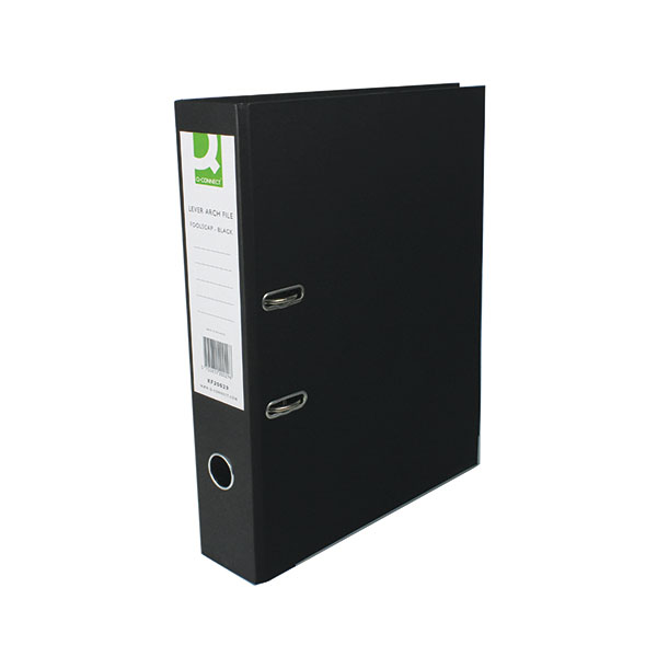 Q-Connect Lach Foolscap Blk Pk10