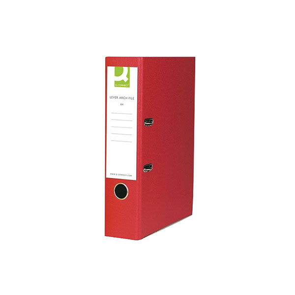 Q-Connect Lach Foolscap Red Pk10