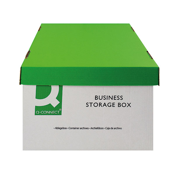 Q-Connect Business Storage Box Pk10