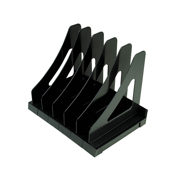 Q-Connect Black Executive Book Rack