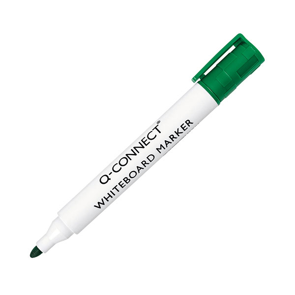 Q-Connect Drywipe Marker Green Pk10