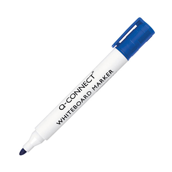 Q-Connect Drywipe Marker Blue Pk10