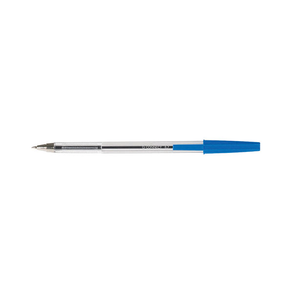 Q-Connect Ball Point Med Blue Pk20