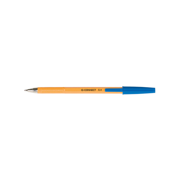 Q-Connect Ball Point Fine Blue Pk20