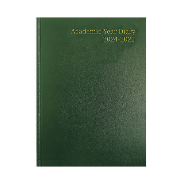 Academic Diary WTV A4 Green 2024-25