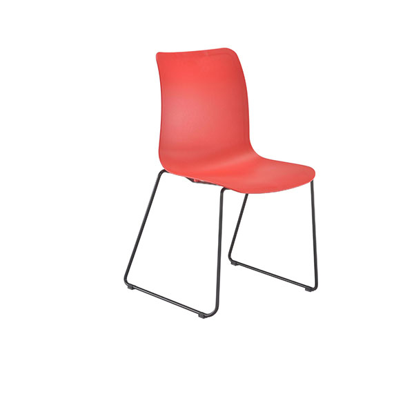 Astin Logi Skid Chair 530mm Red