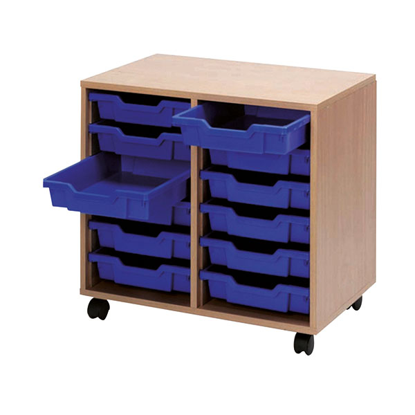 Jemini Mob Storage Unit 12 Beech