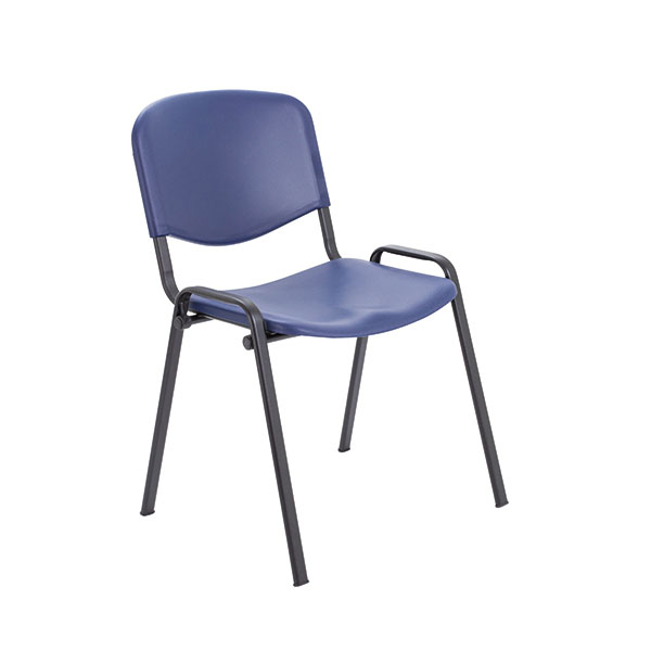 Jemini Mpps Stacking Chair PP Blue