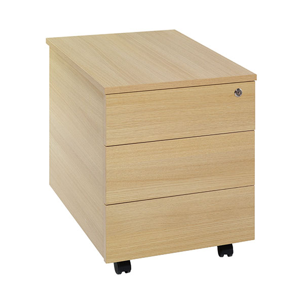 Serrion 3 Drw Mob Ped Ferrera Oak