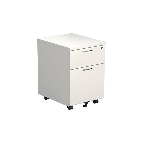 Jemini 2 Drw Mob Ped White