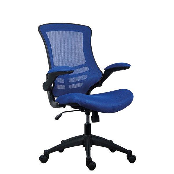 Jemini Jaya Chair Folding Arms Blue