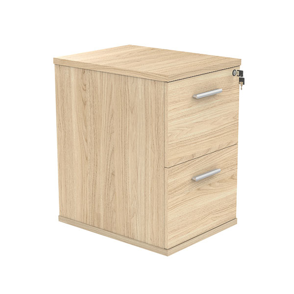 Polaris 2 Drw Filing Cabinet Can Oak