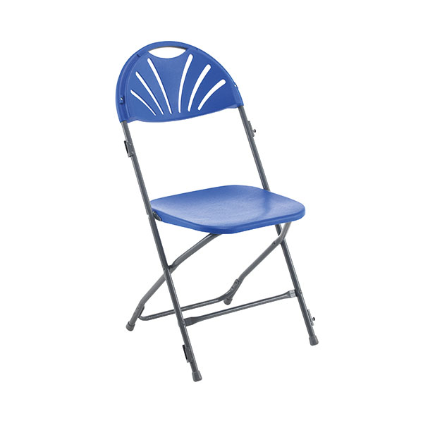 Titan Folding Chair 445x460x870 Blue