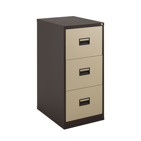 Talos 3 Drw Filing Cab Coffee Cream