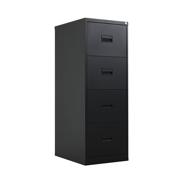 Talos 4 Drw Filing Cab Black