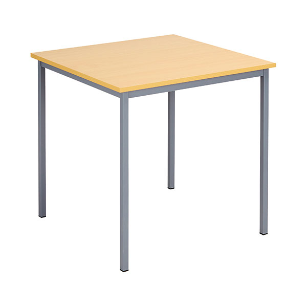 Serrion Square Table 750mm Oak