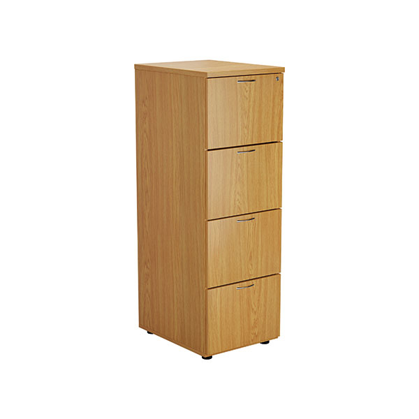 Jemini 4Drw Filing Cabinet Nova Oak