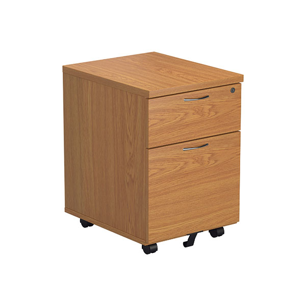 Jemini 2Drw Mobile Pedestal Nova Oak