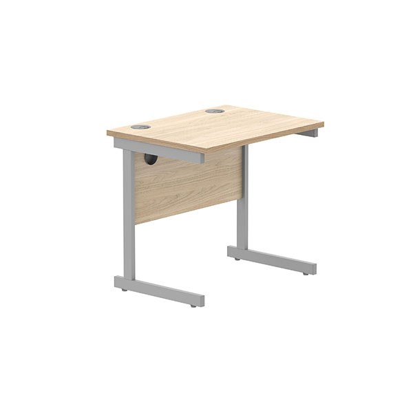 Astin Rect Desk 800x600x730mm Oak