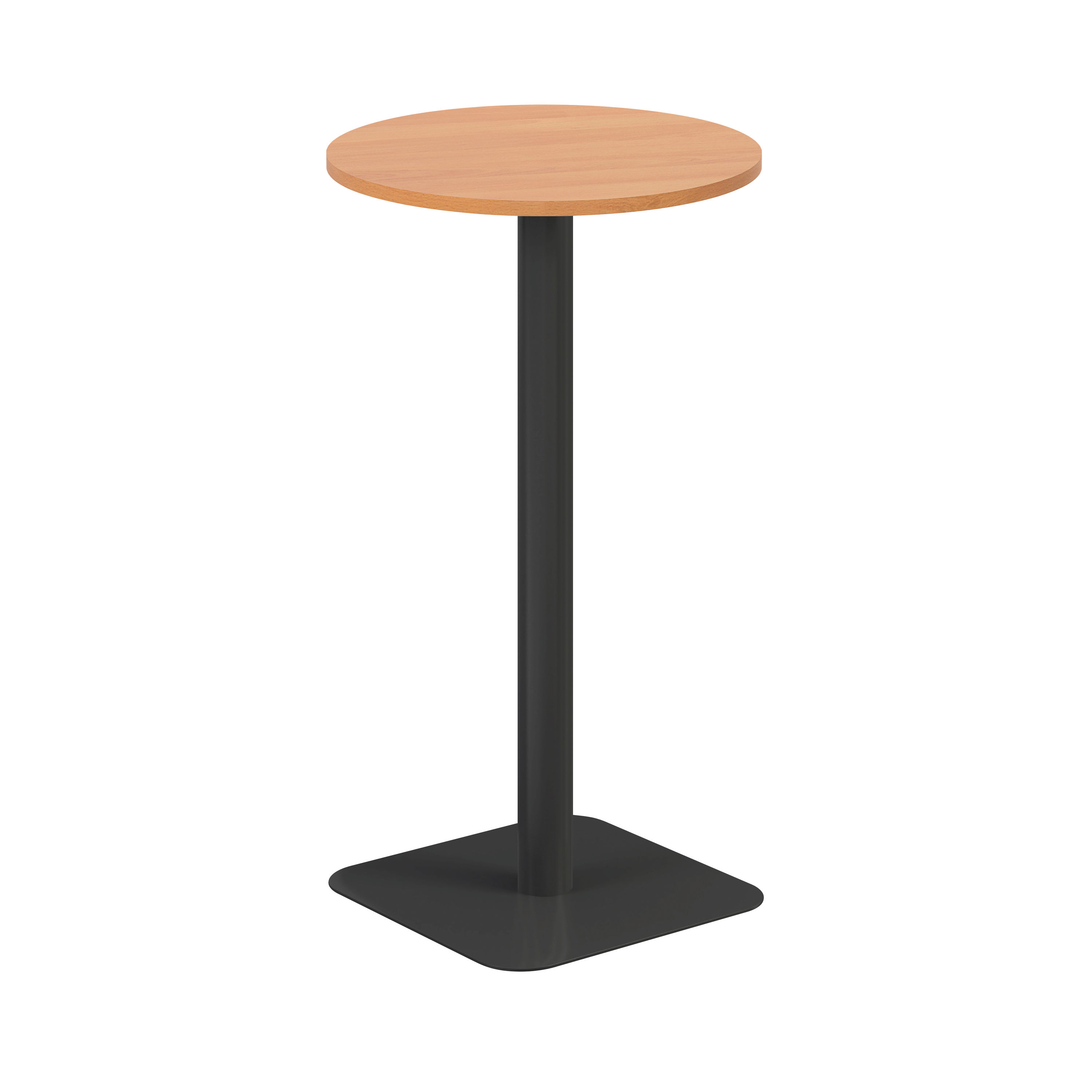 Origin 600mm High Table Beech/Blk