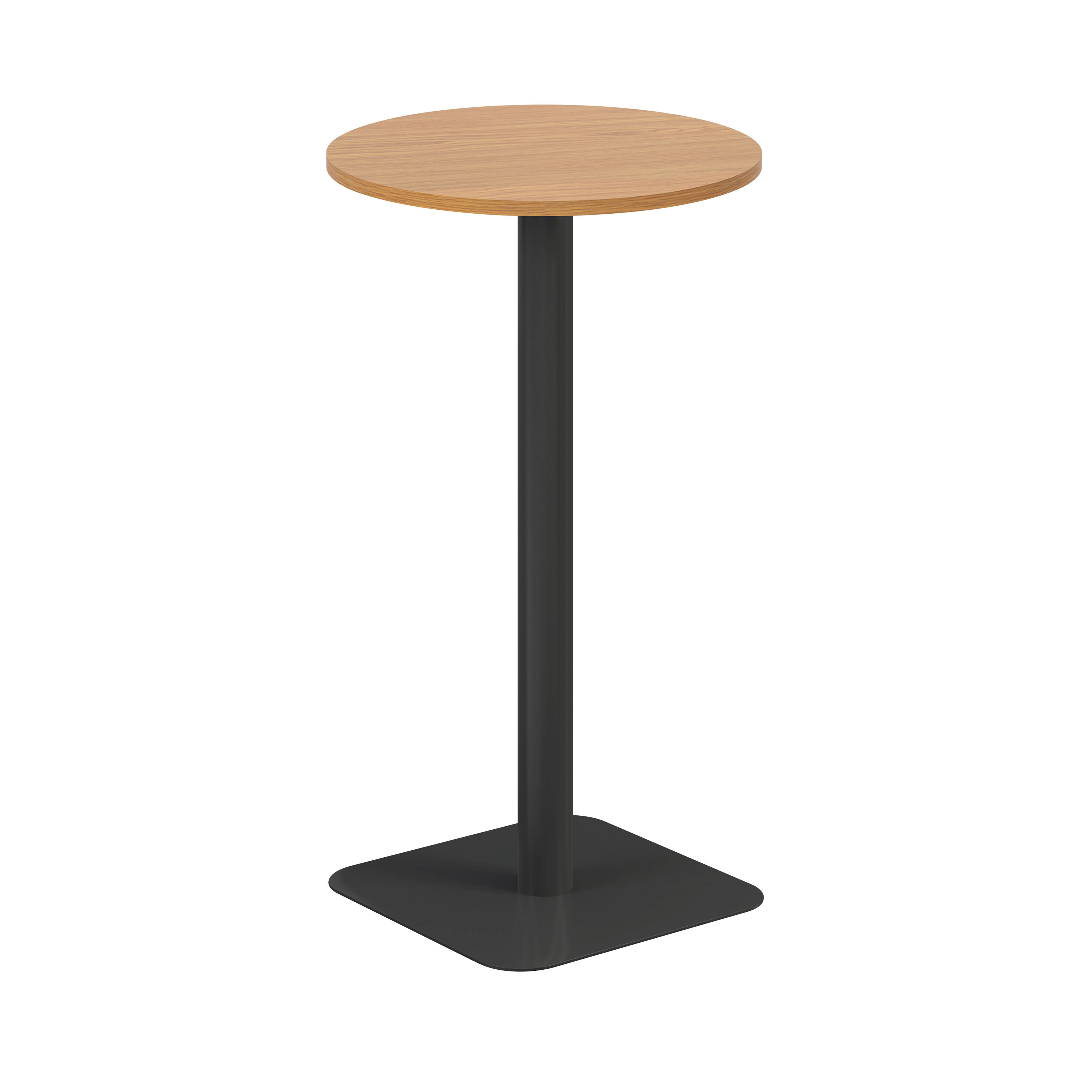 Origin 600mm High Table Nova Oak/Blk