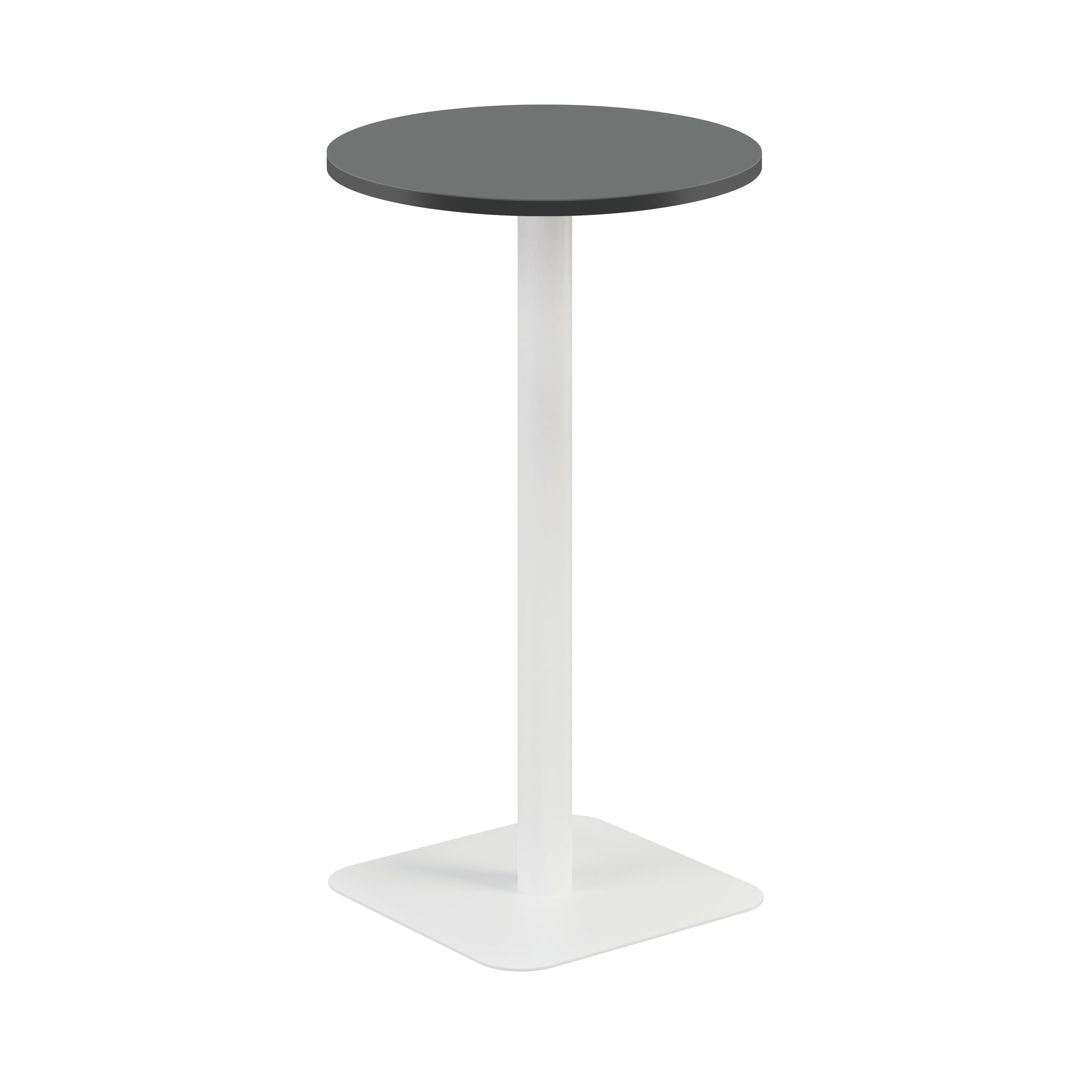 Origin 600mm High Table Wht/Blk