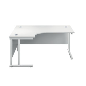 Origin 600mm High Table NOak/Wht Origin 600mm High Table NOak/Wht