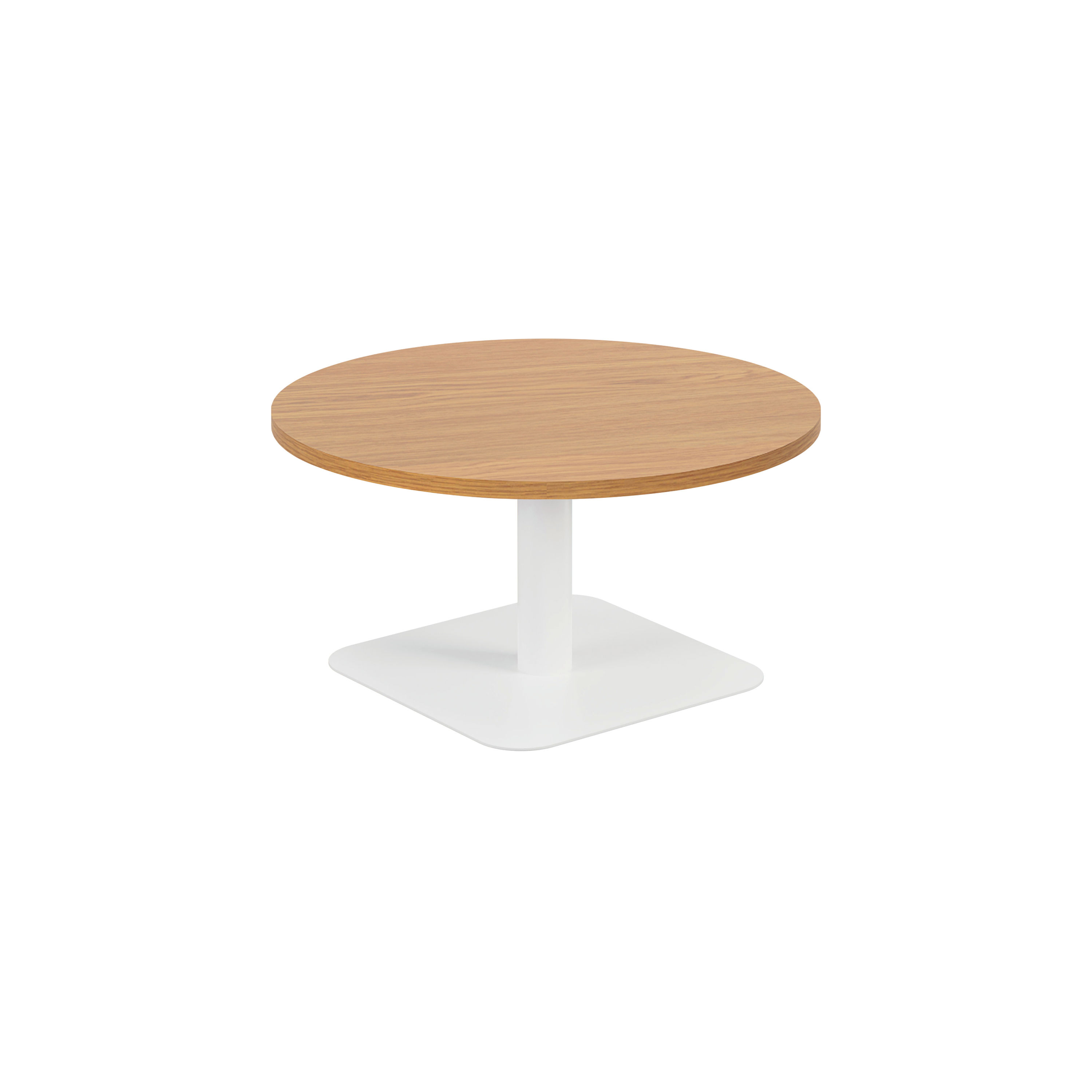 Origin 800mm Low Table NOak/Wht