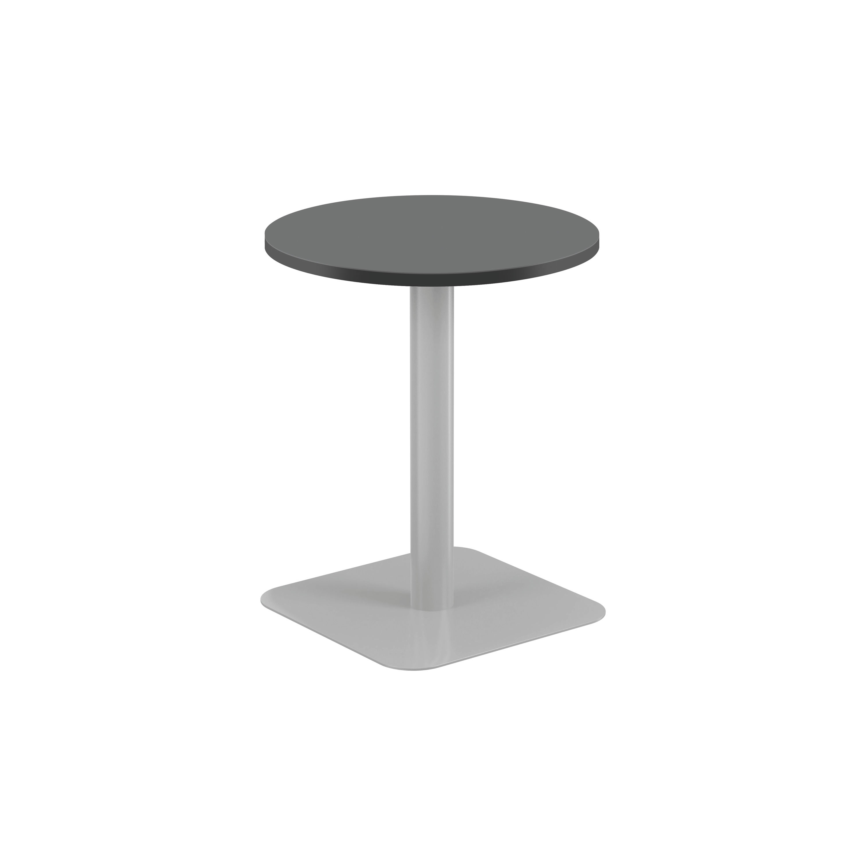 Origin 600mm Mid Table Blk/Silver