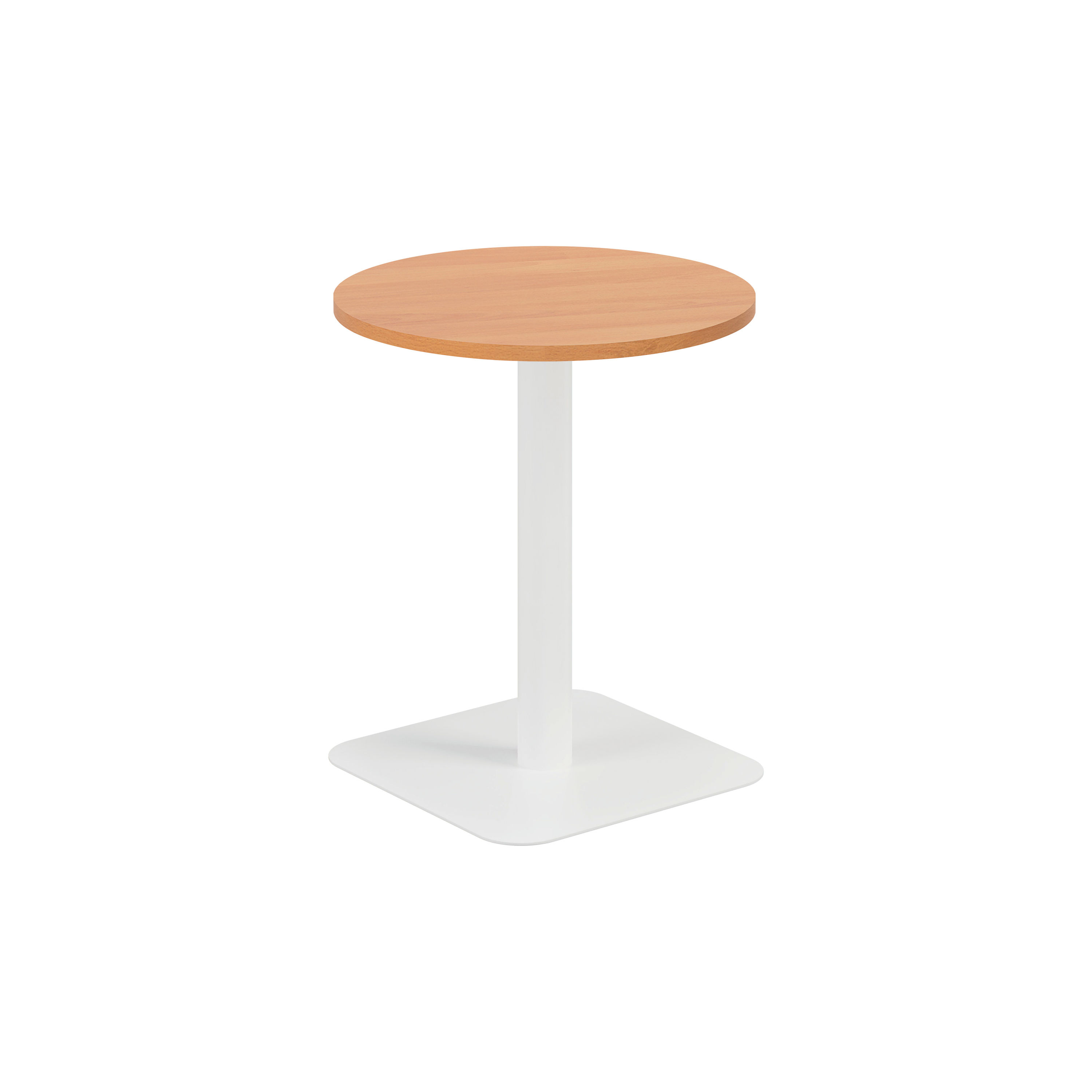 Origin 600mm Mid Table Beech/Wht Origin 600mm Mid Table Beech/Wht