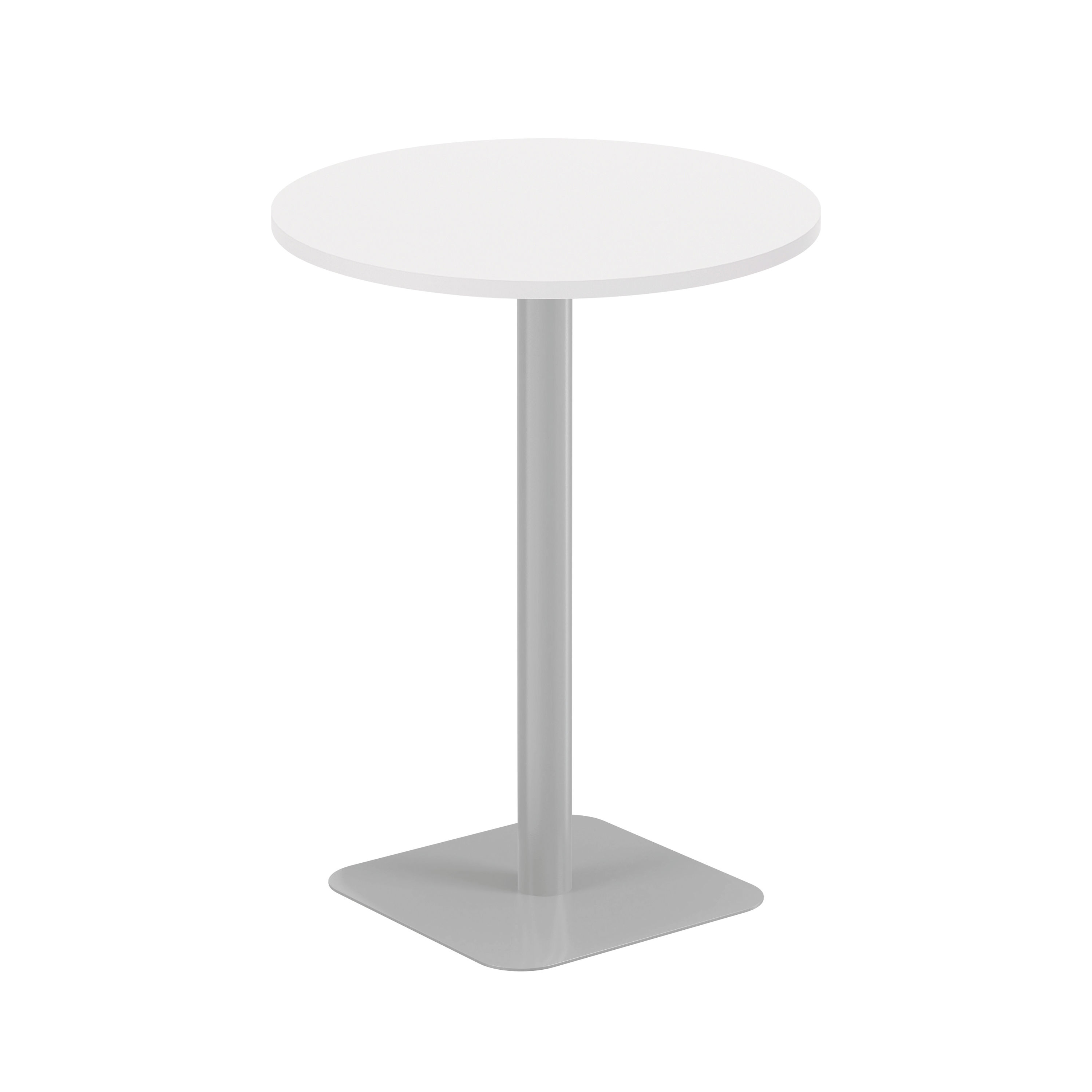 Origin 800mm High Table Wht/Silver