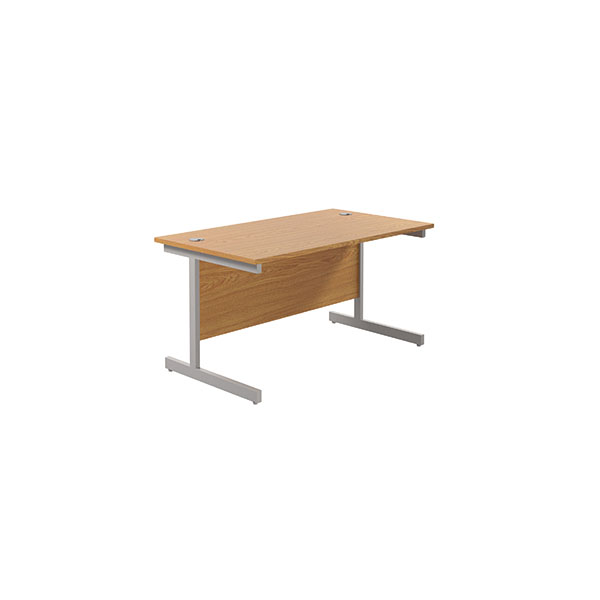 Jemini Rect Desk 1200 N/Oak/Slv